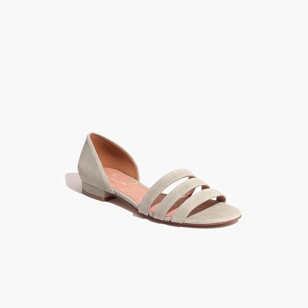 Madewell - Frosted Willow Leila In Suede Sandals